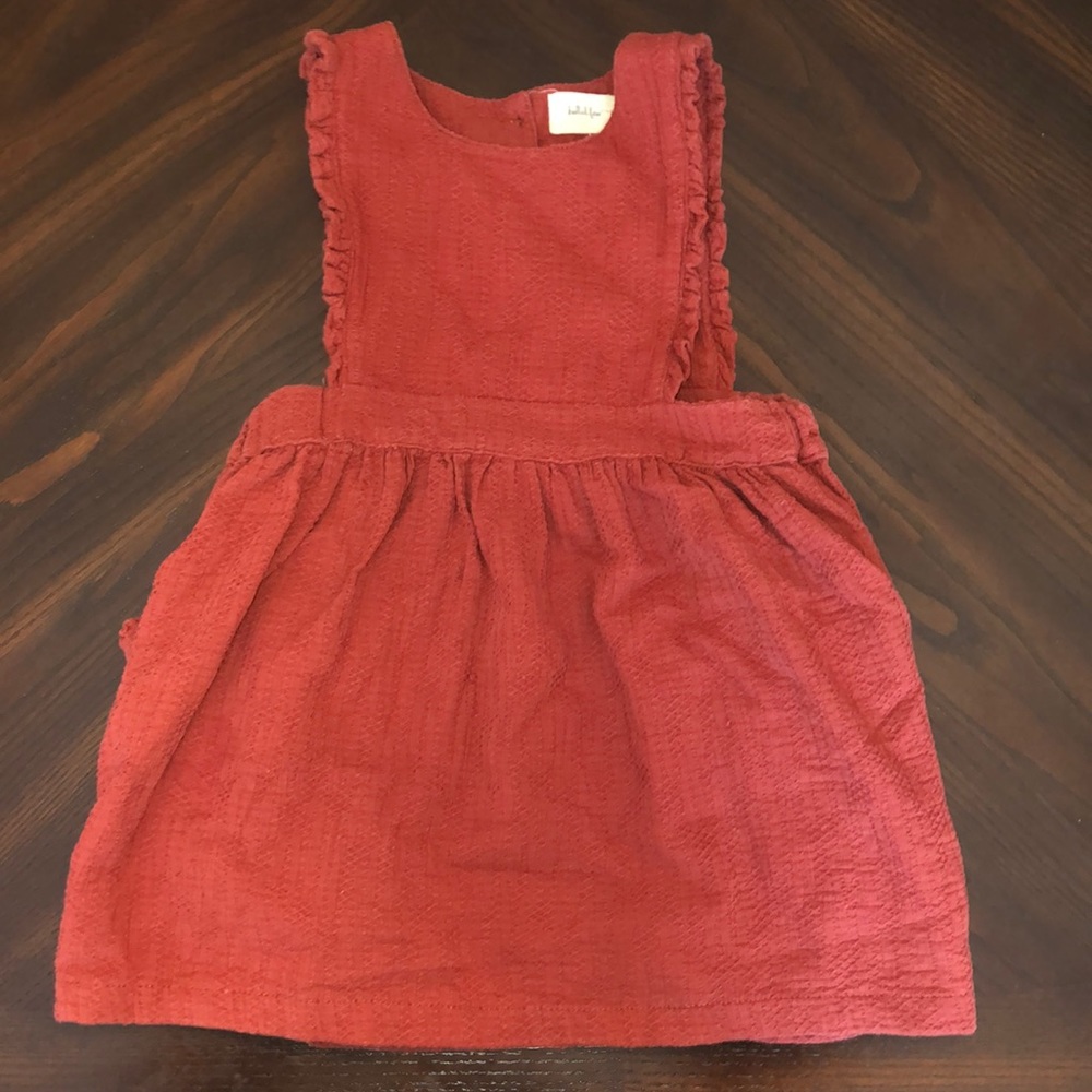 Toddler girl pinafore dress